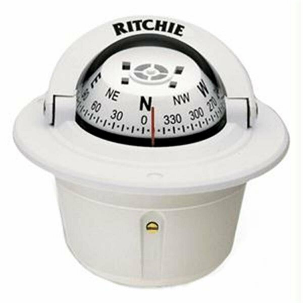 Ritchie Compass Flush Mount Explorer  - White RI81643